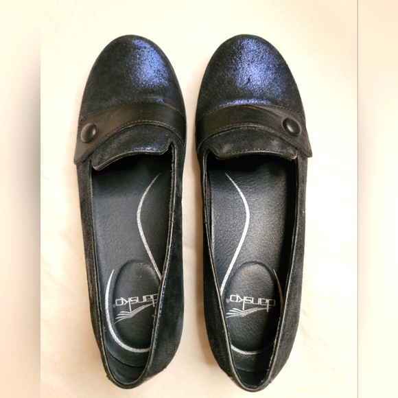Dansko Metallic Olena Loafers 39 - Picture 3 of 8
